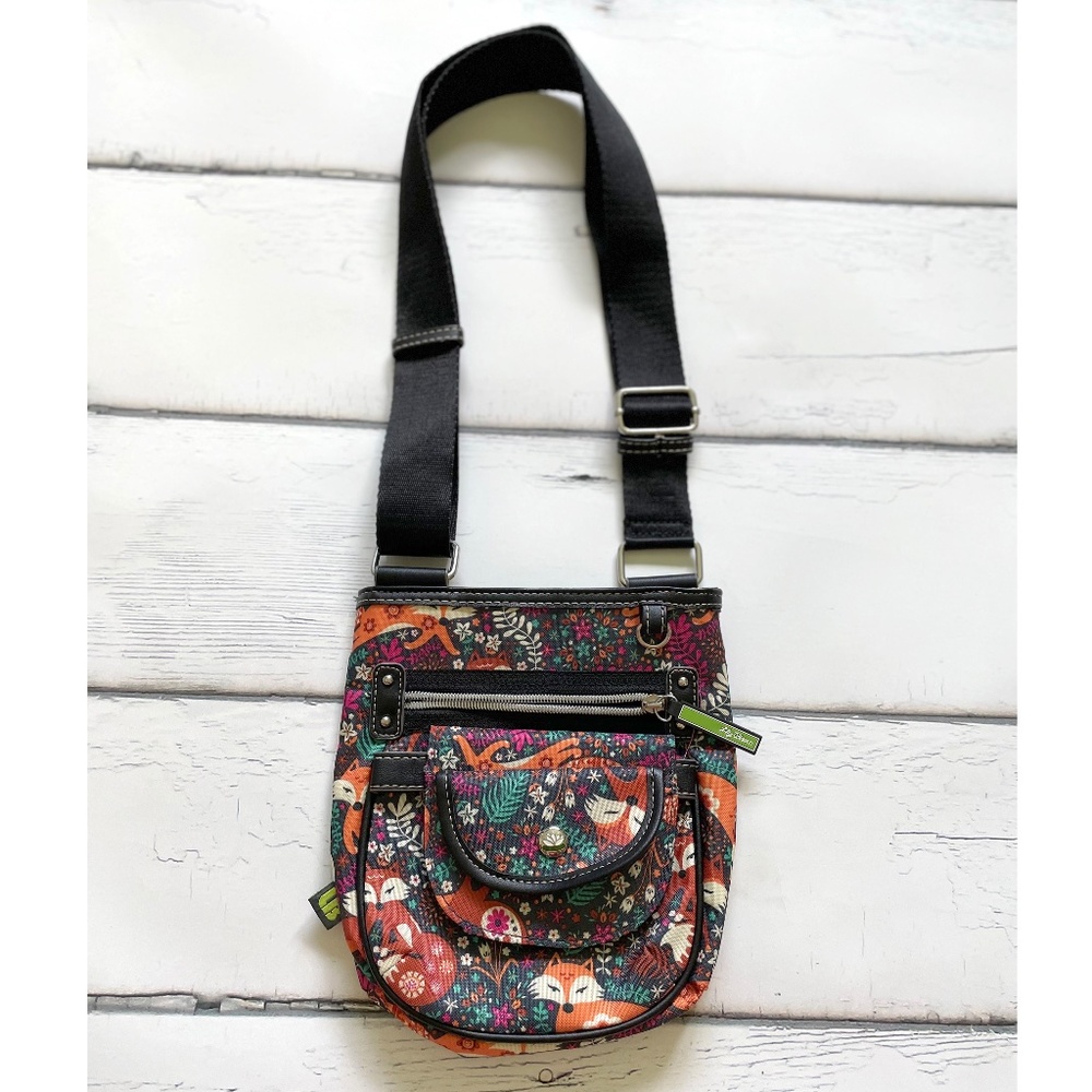 Small purse and wallet Lily Bloom Fox pattern NWOT crossbody phone bag vacation